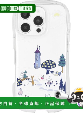 【日本直邮】Gourmandies 姆明 iPhone 16 Pro 透明水晶壳，B 型M