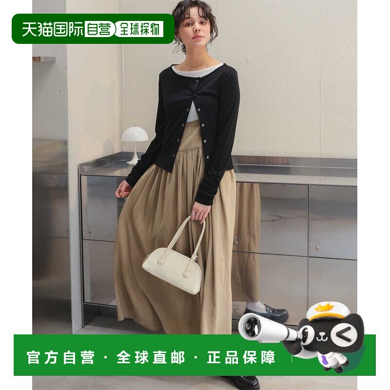 日本直邮titivate 女装 聚酯纤维混纺 春夏连衣裙 交叉绑带设计 A