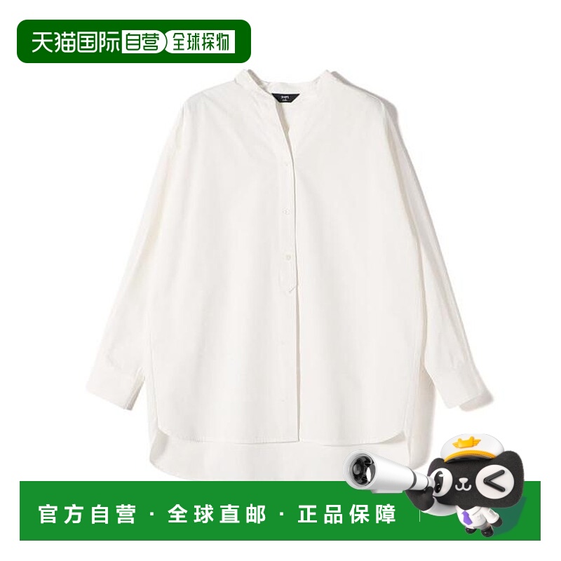 1h可退 日本直邮SHIPS Colors: 可机洗TC条纹开领衬衫长袖女装