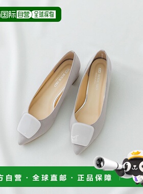 1h可退 日本直邮RODE SKO 女士日本制造3厘米透明扣带浅口鞋 XXA4