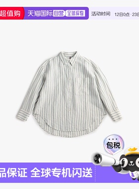 日本直邮TOMMY HILFIGER 亚麻宽松衬衫 [TO3203EW012680]女装