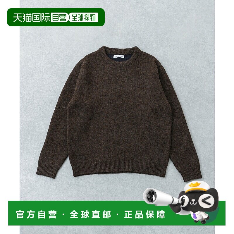 1h可退 日本直邮URBAN RESEARCH 男装W脸针织套头衫 宽松设计半拉