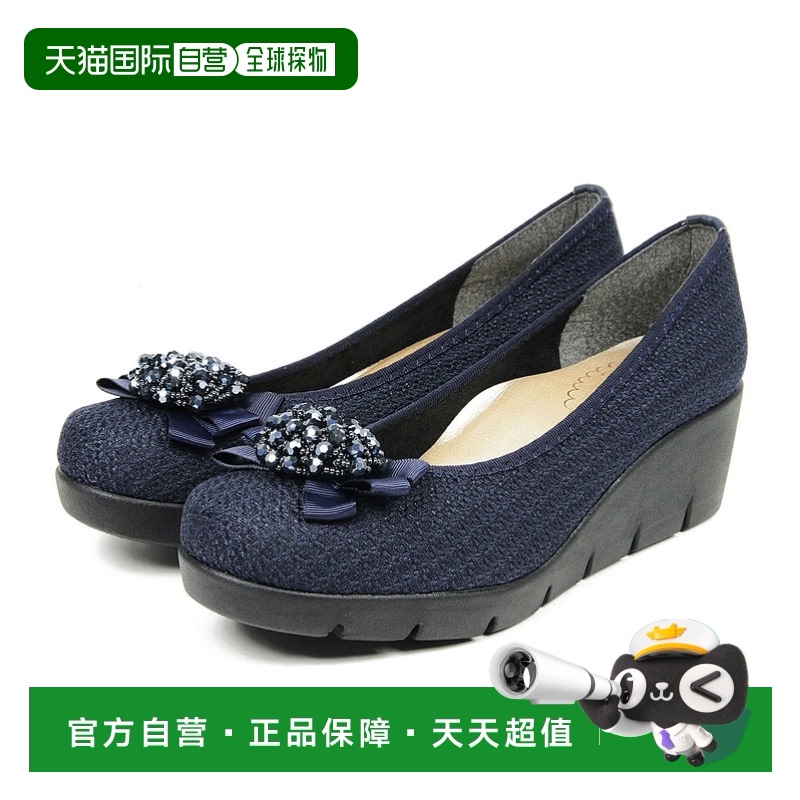 日本直邮高跟鞋坡跟鞋 FIRST CONTACT坡跟鞋女鞋跟5.5cm 396
