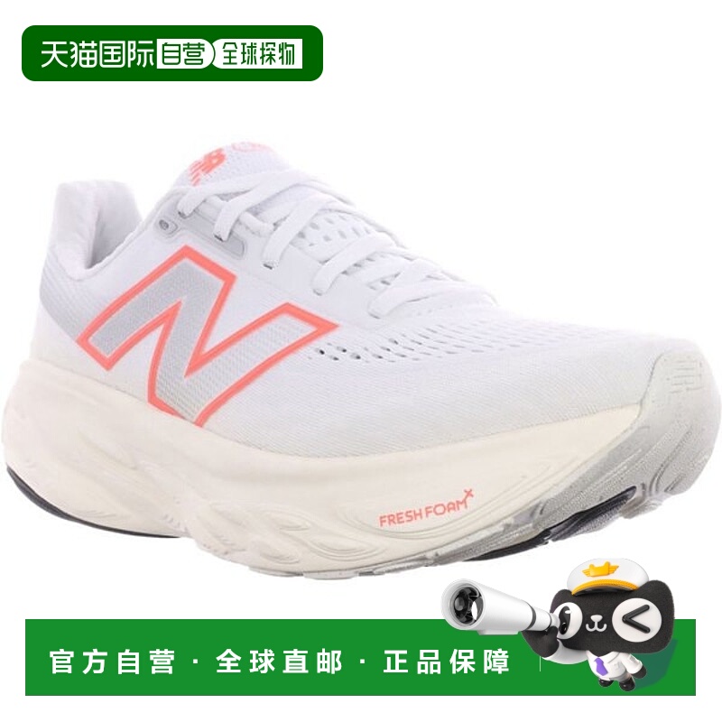 日本直邮New Balance 女士Fresh Foam X1080v14跑步鞋 白色与山羊