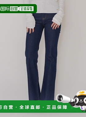 日本直邮KINO THE KEI 女装 高腰修身显瘦牛仔裤 细身侧袋设计 kt