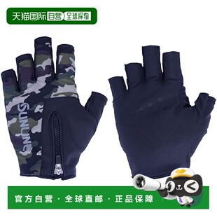 【日本直邮】SUNLINE 比赛手套 SUG-312 绿色迷彩 LL