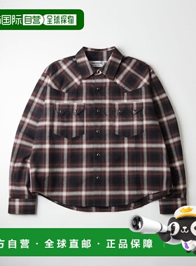 日本直邮WHO'S WHO gallery 男装 全棉复古格纹衬衫 WWZ2061104A0
