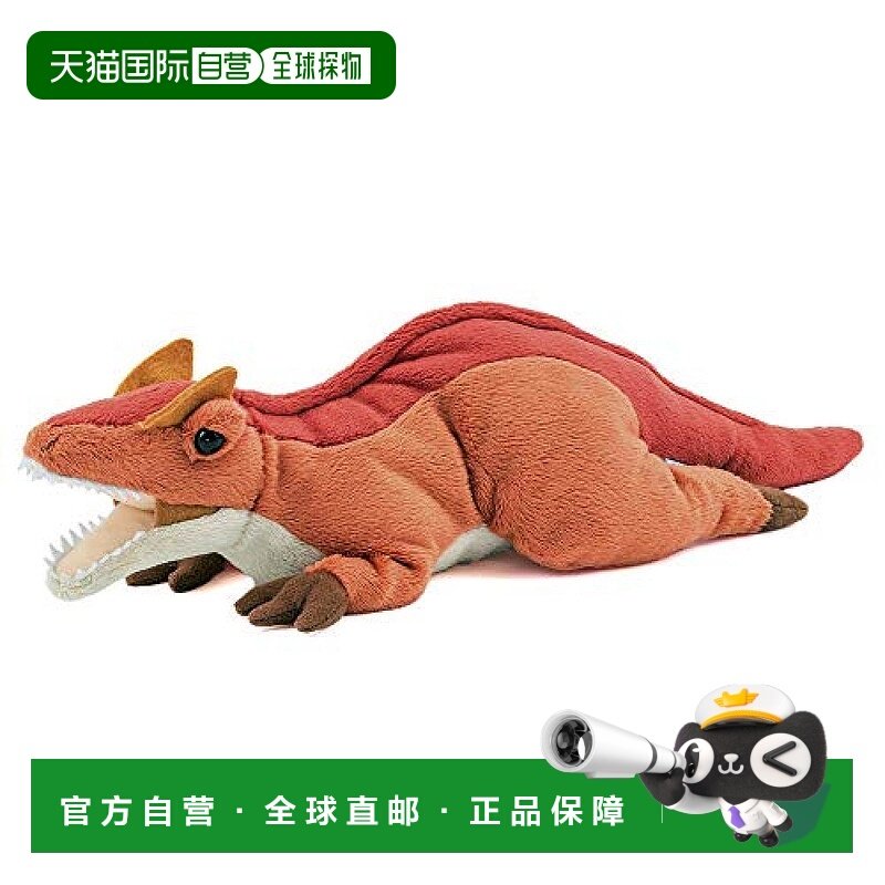 【日本直邮】COLORATA 毛绒玩偶 恐龙 异特龙 躺平系列 11x8x34.5