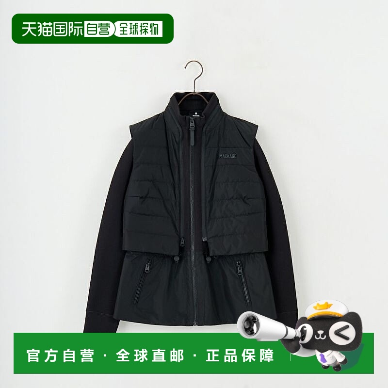 1h可退 日本直邮Mackage 女装 3WAY 外套 可拆卸针织内搭 轻量修