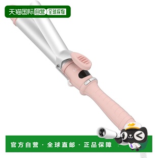 【日本直邮】SALONIA 陶瓷卷发棒 32mm 海外适用 SAL24008PM 柔和