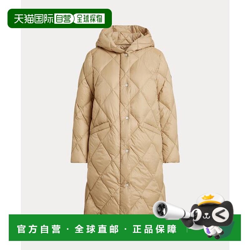 日本直邮Ralph Lauren 连帽菱形绗缝羽绒服 [98050099]