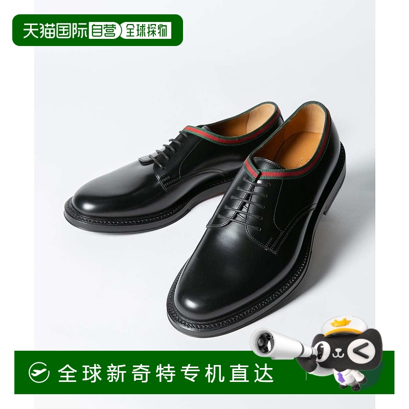 日本直邮GUCCI 472749 AZM30 商务鞋男鞋真皮莫卡辛系带乐福鞋皮2