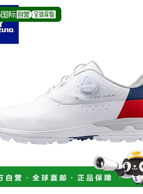日本直邮美津浓高尔夫 Wave Hazard Aqua Boa 男士高尔夫球鞋 51G