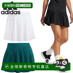 CLUB TENNIS 褶皱裙网球服比赛亮面褶皱 日本直邮阿迪达斯女士