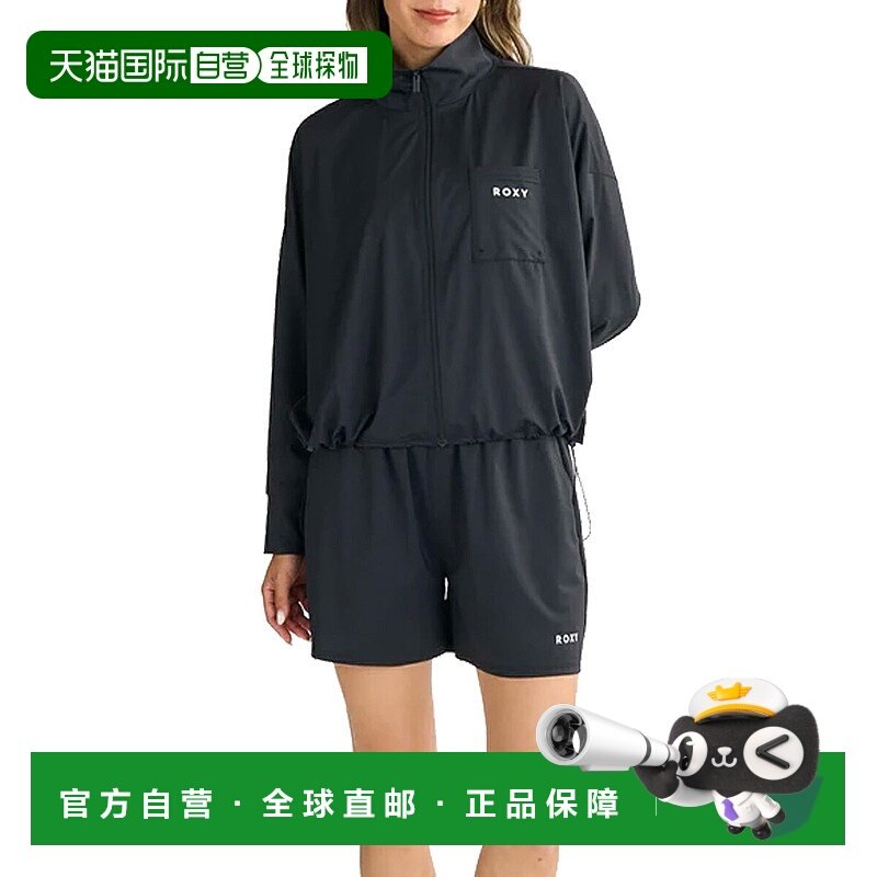 日本直邮Roxy Aurora Stand 防晒衣 触感凉爽 速干 女士游泳沙滩