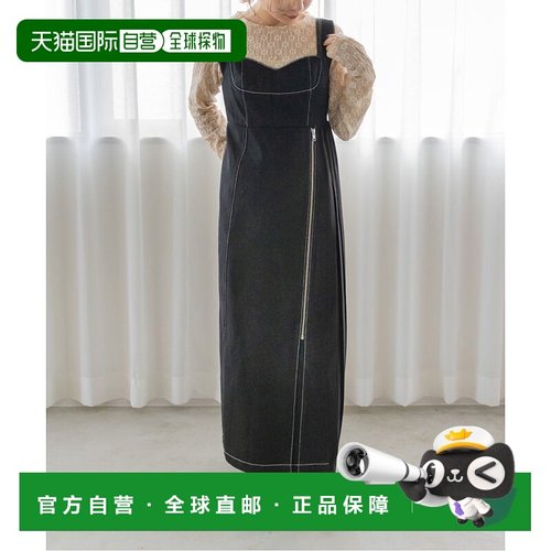 日本直邮RANDA 紧身胸衣设计牛仔连衣裙高跟鞋