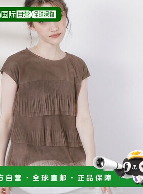 1h可退 日本直邮Couture Brooch 女装 蕾丝拼接短袖上衣 50812562