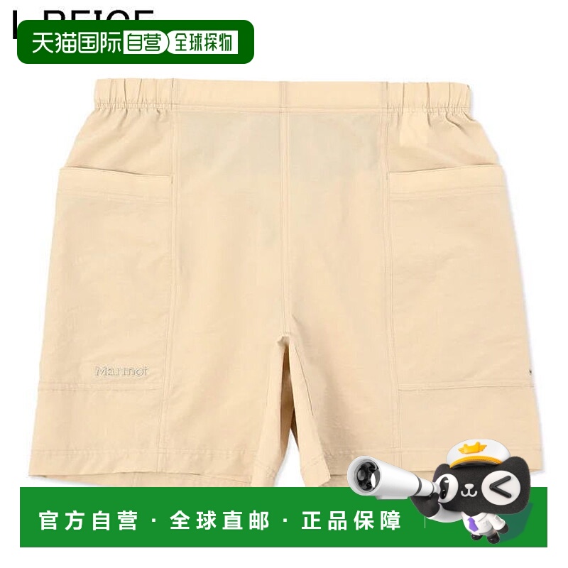 日本直邮Marmot DA 透气短裤 MTSS25MHP032 BLACK（黑色）KHAKI（
