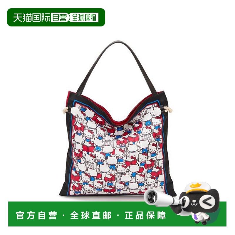 1h可退 日本直邮TOPKAPI hellokitty托特包轻便拉链手提包单肩包