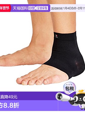 【日本直邮】Zamst赞斯特户外运动用脚踝护具左右通用M黑色 38010