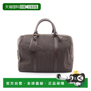 日本直邮中古Celine赛琳女包B级9新Boston bag波士顿包帆布手提包