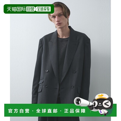 日本直邮STUDIOUS 男士 双排扣修身西装外套 115253150