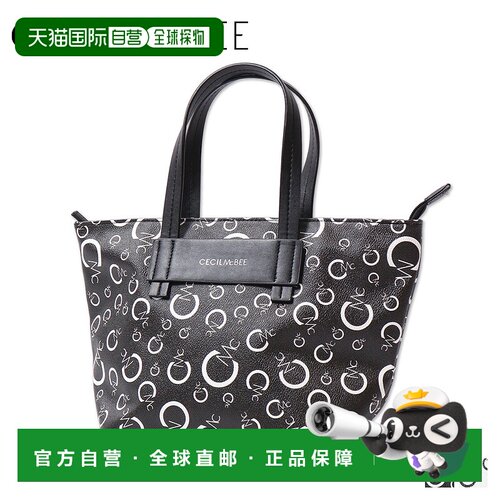 日本直邮CECIL McBEE 包手提包女士 S 号带拉链 Monogram MONOGRA