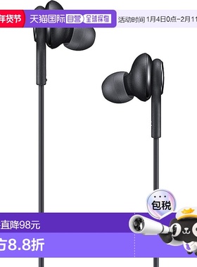【日本直邮】Samsung三星 TypeC耳机  EO-IC100BBEGAE 黑色