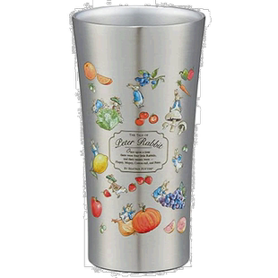 【日本直邮】Skater斯凯达 水杯400ml不锈钢/温冷 彼得兔STB4N-A