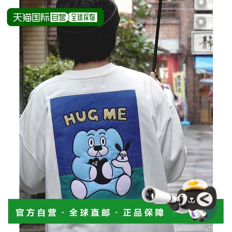 1h可退 日本直邮DUMPLING CAT FAMILY 男士秋冬系列卡通印花圆领