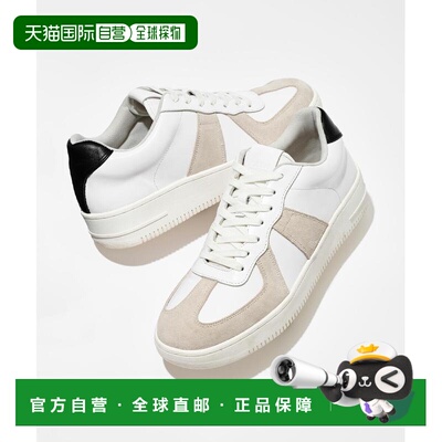 日本直邮BOWLER HAT LABEL 男士 牛皮革运动鞋 93105650202601