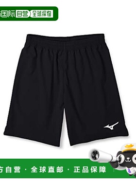 【日本直邮】Mizuno美津浓足球运动裤男式S黑色09 P2MB8020 短裤