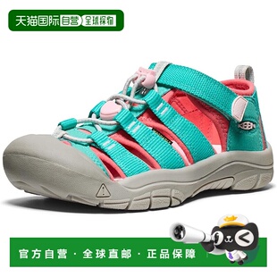 【日本直邮】Keen 儿童凉鞋 NEWPORT H2 BRIGHT AQUA/GIGGLE PINK