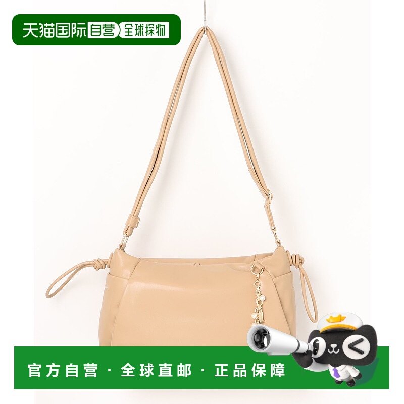 1h可退 日本直邮LANVIN en Bleu 女士 仿皮材质 斯フレ系列 皱褶