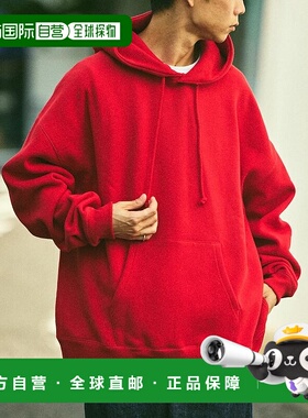 1h可退 日本直邮FREAK'S STORE 男士12oz厚重宽松连帽卫衣 122324