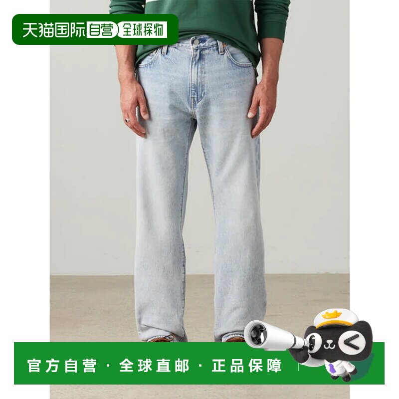 日本直邮LEVI'S 555 牛仔裤 浅靛蓝李维斯直筒裤