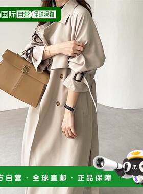 日本直邮GeeRA 上品oversize风衣 [R04609EW10636]外套