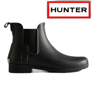 日本直邮Hunter 雨靴女士 ORIGINAL REFINED CHELSEA Original Re