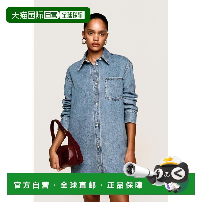 日本直邮Zara牛仔连衣裙 WILLY CHAVARRIA Zara X长袖
