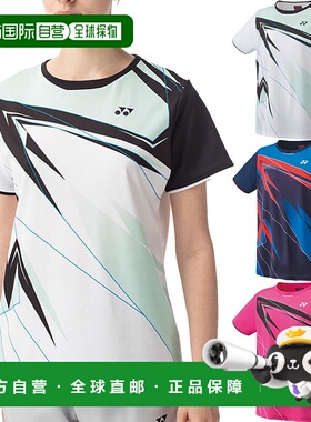 日本直邮YONEX 女式比赛衬衫短袖防紫外线吸汗 YONEX 20672