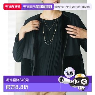 1h可退 日本直邮TRANS WORK 女装 双面穿异材质拼接短外套 短毛仿