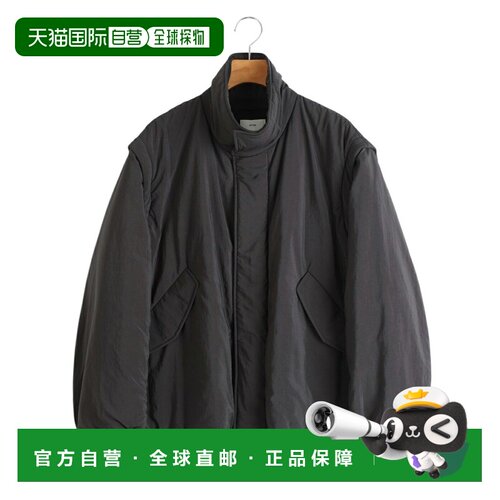 日本直邮ATON FIBRIL NYLON SATIN 女士可拆卸夹克 JKAGLW0201 DE