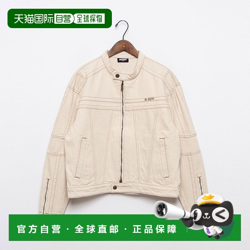 日本直邮NERDY UNI NY DENIM BIKER牛仔机车夹克 [NE8621EU000657