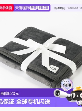 日本直邮UGG 毯子 Duffield Throw II 黑熊杂色 1106011-BBHT