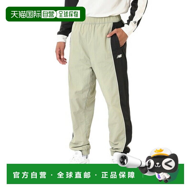 日本直邮（New Balance）男士篮球运动防风长裤 AMP55628GAS [运]