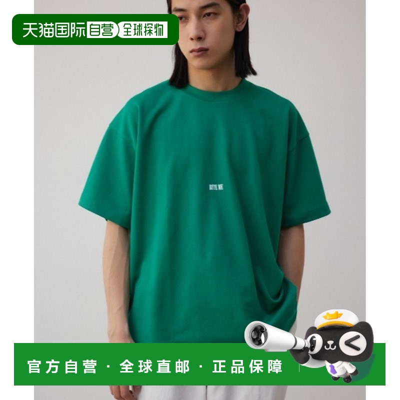 日本直邮AZUL BY MOUSSY 印花图案T恤 251HSC90242D