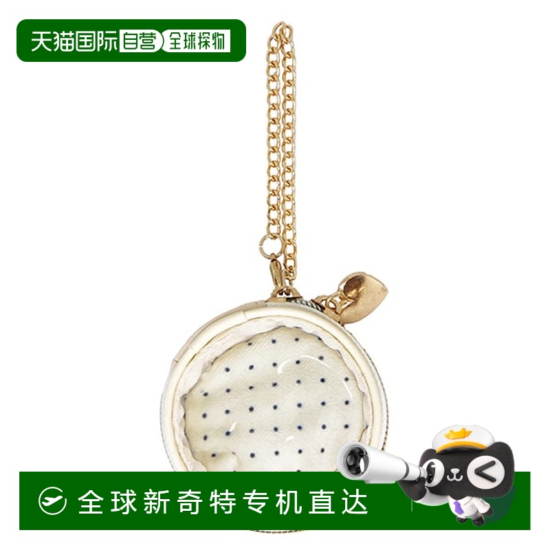 日潮跑腿sanrio三丽鸥 RM-8353 Pomme des Lily 圆形透明手拿包