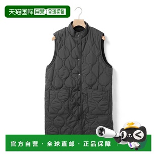 1h可退 日本直邮MidiUmi 女装 双面可穿 轻便保暖绗缝马甲 高领设