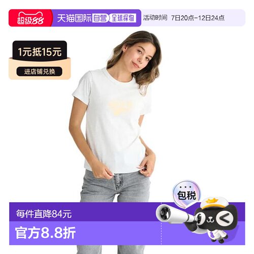 日本直邮ROXY LOST IN SUMMER TEE 半袖T恤 [25SPRST251099HER] T