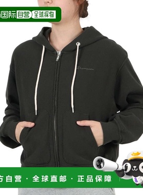 日本直邮Champion 女士Reverse Weave拉链连帽运动衫 CW-C102 055